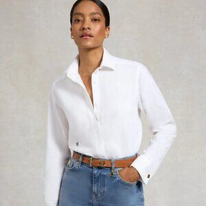 Holland Cooper white button down